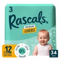 Rascal + Friends Premium luiers maat 3 | 34 stuks
