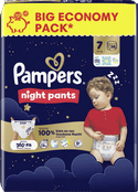 Pampers Baby Dry Night Pants luierbroekjes maat 7 | 38 stuks