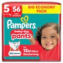 Pampers Baby Dry Pants luierbroekjes maat 5 | 56 stuks