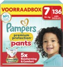 Pampers Premium Protection Pants luierbroekjes maat 7 | 136 stuks