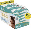 Pampers Harmonie Aqua babydoekjes | 900 stuks