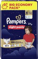 Pampers Baby Dry Night Pants luierbroekjes maat 6 | 42 stuks