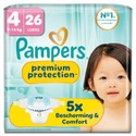 Pampers Premium Protection luiers maat 4 | 26 stuks