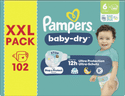 Pampers Baby Dry luiers maat 6 | 102 stuks