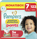 Pampers Premium Protection Pants luierbroekjes maat 7 | 123 stuks