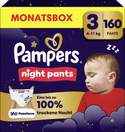 Pampers Baby Dry Night Pants luierbroekjes maat 3 | 160 stuks