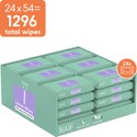 Naïf Plasticvrije Lotion babydoekjes | 1296 stuks