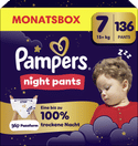 Pampers Baby Dry Night Pants luierbroekjes maat 7 | 136 stuks