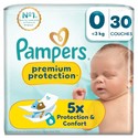 Pampers Premium Protection luiers maat 0 | 30 stuks