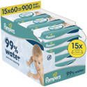 Pampers 99% Water babydoekjes | 900 stuks