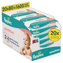 Pampers Sensitive babydoekjes | 1600 stuks