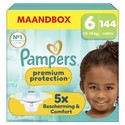 Pampers Premium Protection luiers maat 6 | 144 stuks