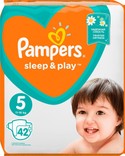 Pampers Sleep & Play luiers maat 5 | 42 stuks