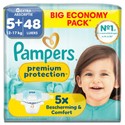 Pampers Premium Protection luiers maat 5+ | 48 stuks