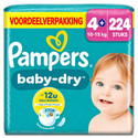 Pampers Baby Dry luiers maat 4+ | 224 stuks