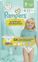 Pampers Premium Protection luiers maat 7 | 17 stuks