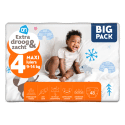 Albert Heijn Extra Droog & Zacht luiers maat 4 | 48 stuks