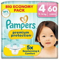 Pampers Premium Protection luiers maat 4 | 60 stuks