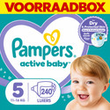Pampers Active Baby Dry luiers maat 5 | 240 stuks