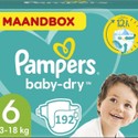 Pampers Baby Dry luiers maat 6 | 192 stuks