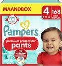 Pampers Premium Protection Pants luierbroekjes maat 4 | 168 stuks
