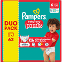 Pampers Baby Dry Pants luierbroekjes maat 6 | 62 stuks