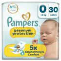 Pampers Premium Protection luiers maat 0 | 30 stuks