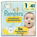 Pampers Premium Protection luiers maat 1 | 41 stuks