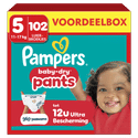Pampers Baby Dry Pants luierbroekjes maat 5 | 102 stuks