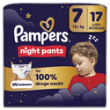 Pampers Baby Dry Night Pants luierbroekjes maat 7 | 17 stuks