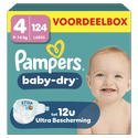 Pampers Baby Dry luiers maat 4 | 124 stuks