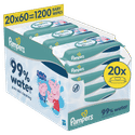 Pampers 99% water babydoekjes | 2400 stuks