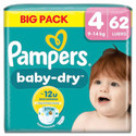 Pampers Baby Dry luiers maat 4 | 248 stuks