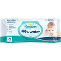 Pampers 99% water babydoekjes | 60 stuks
