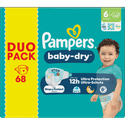 Pampers Baby Dry luiers maat 6 | 68 stuks