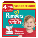 Pampers Baby Dry Pants luierbroekjes maat 4 | 114 stuks