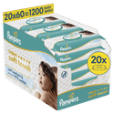 Pampers Harmonie Aqua babydoekjes | 1200 stuks