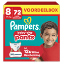 Pampers Baby Dry Pants luierbroekjes maat 8 | 72 stuks