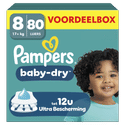 Pampers Baby Dry luiers maat 8 | 80 stuks